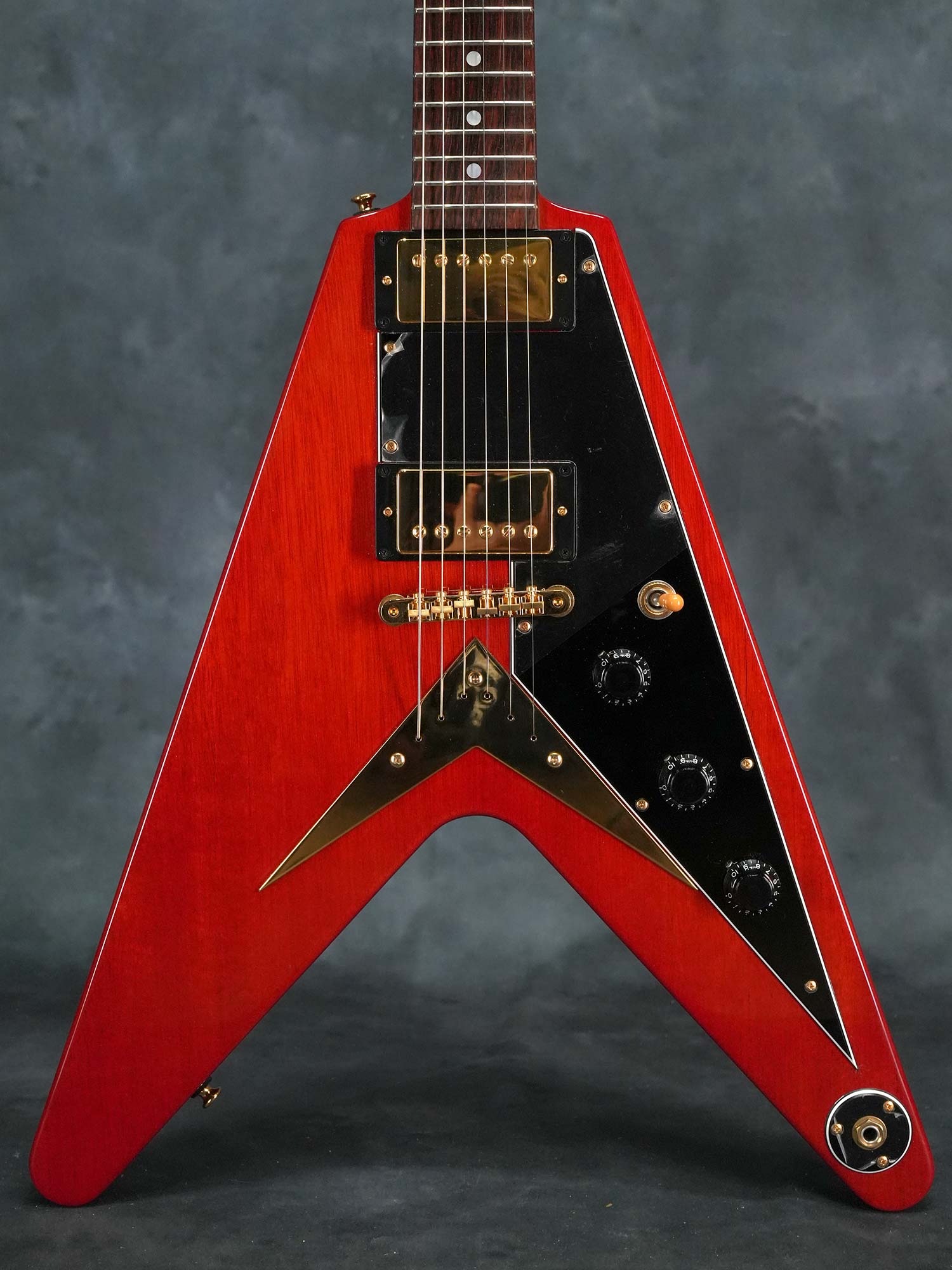 Crews Maniac Sound Vintage Line V-QUEEN CHERRY w/K&T Greeny